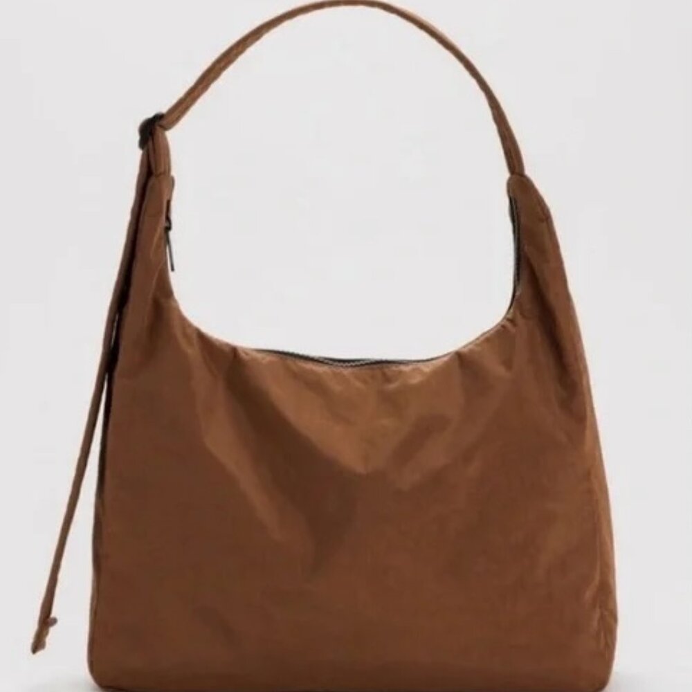Baggu Nylon Shoulder Bag Brown